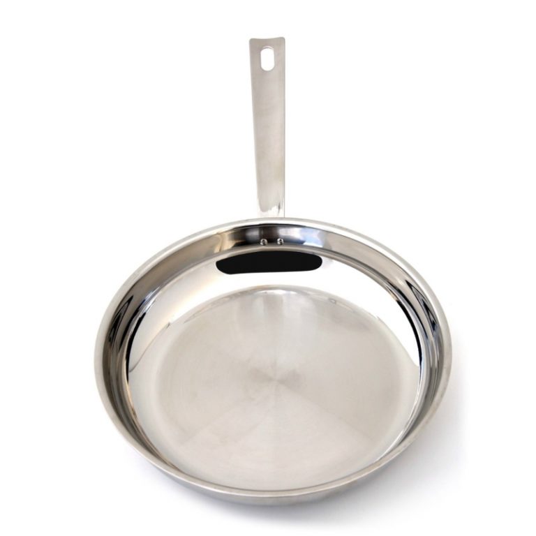 Poêle 24cm en inox 18/10 BAUMSTAL FaitPourDurer.Fr Le Catalogue des Produits Durables